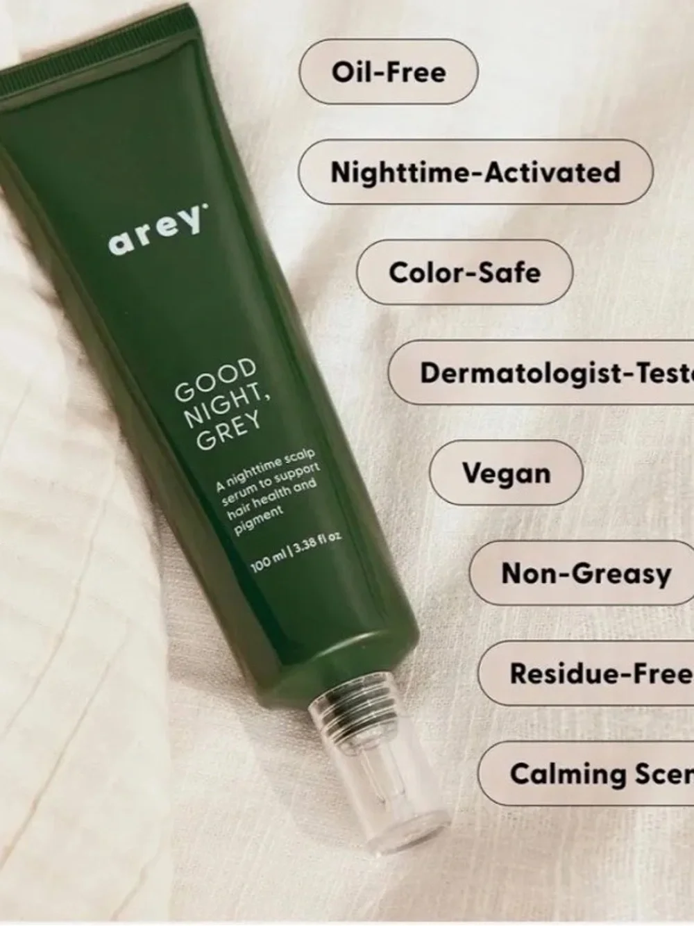 Arey Good Night, Grey Nighttime Scalp Serum